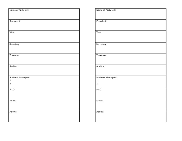 name-of-party-list-pdf