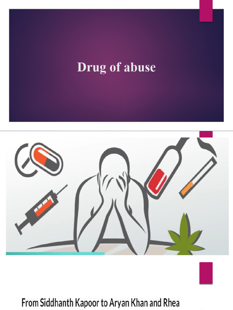 Drug of Abuse PDF Substance Abuse Psychoactive Drugs