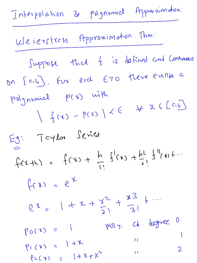 Interpolation | PDF
