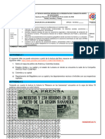 Actividad Masacre Bananeras 2023