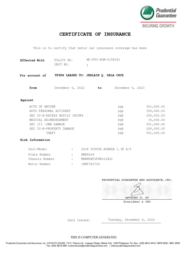 MC Certificate MC PVC Hom 0158181 PDF MC Certificate MC PVC Hom 0158181 PDF