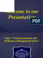 Training Systems and Problems of Bangladesh Police - Joheb Sharear