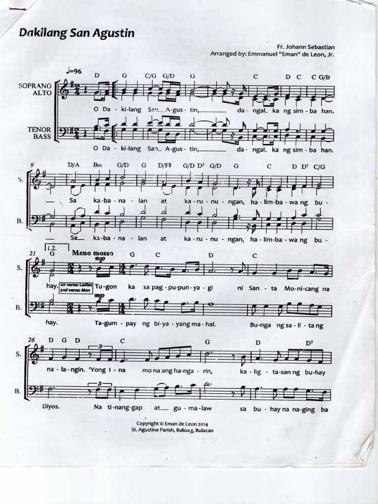 O Dakilang San Agustin Pdf