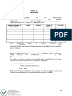 Anexo D3 Credencial: Nombres y Apellidos de La/el Estudiante Grado Sección Código de Matrícula #De DNI