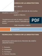 Tecnologia y Ciencia en La Arquitectura