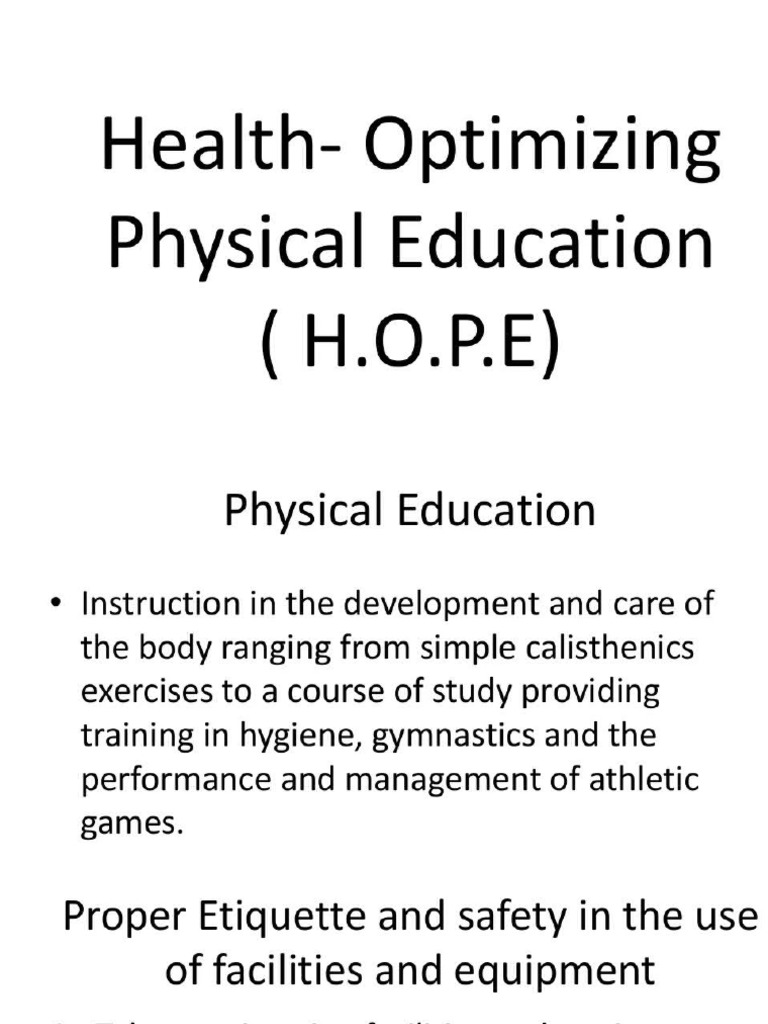 Hope 1 Ppt 1 Pdf