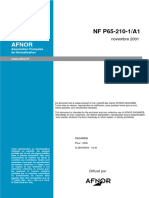 Afnor: NF P65-210-1/A1