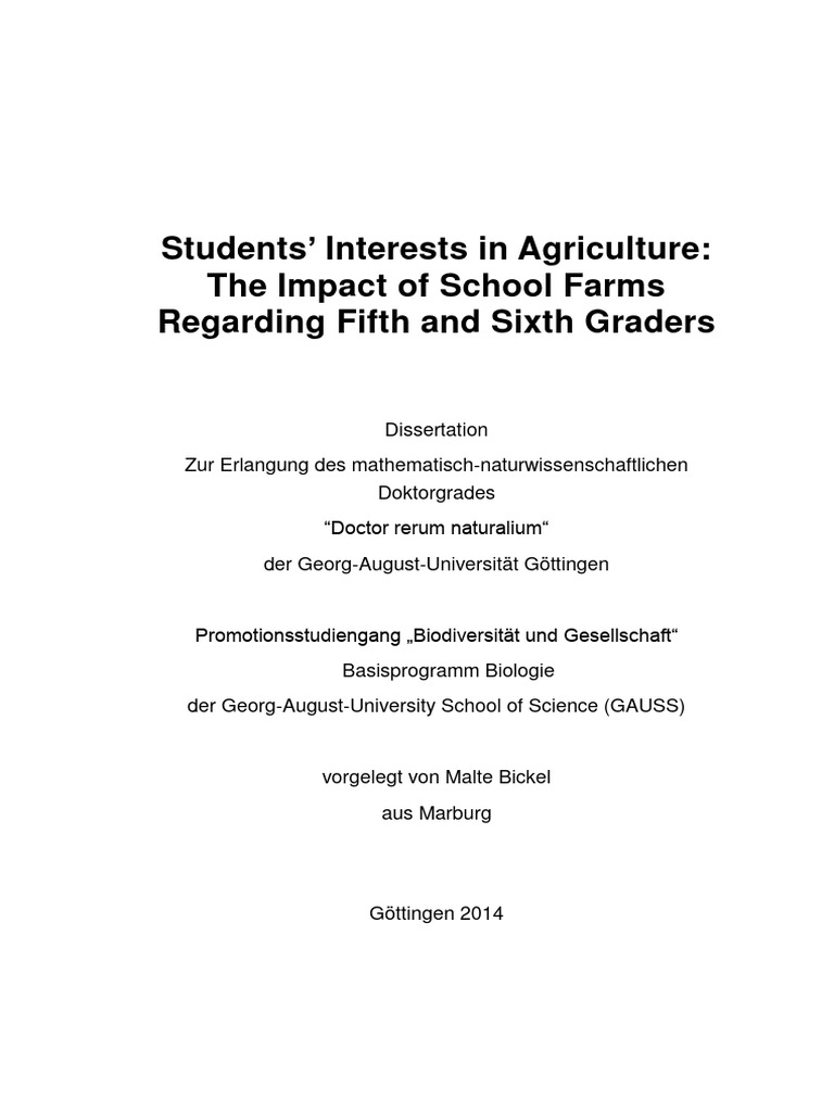 Agriculture Research PDF Agriculture Curriculum