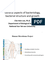 General Aspects of Bacteriology, Bacterial Structure and