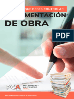 Ebook Doc de Obra - Pca