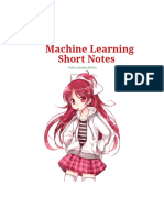 Machine Learning Notes