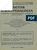 Magyar Gyogypedagogia 1931 XIX 08-10