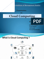 Cloud Computing Present A Ion