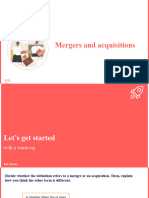 C1 - Mergers and Acquisitions