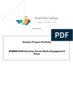 BSBMKG546 Project Portfolio