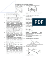 Drill Soal Ujian Sekolah 2022 Matematika