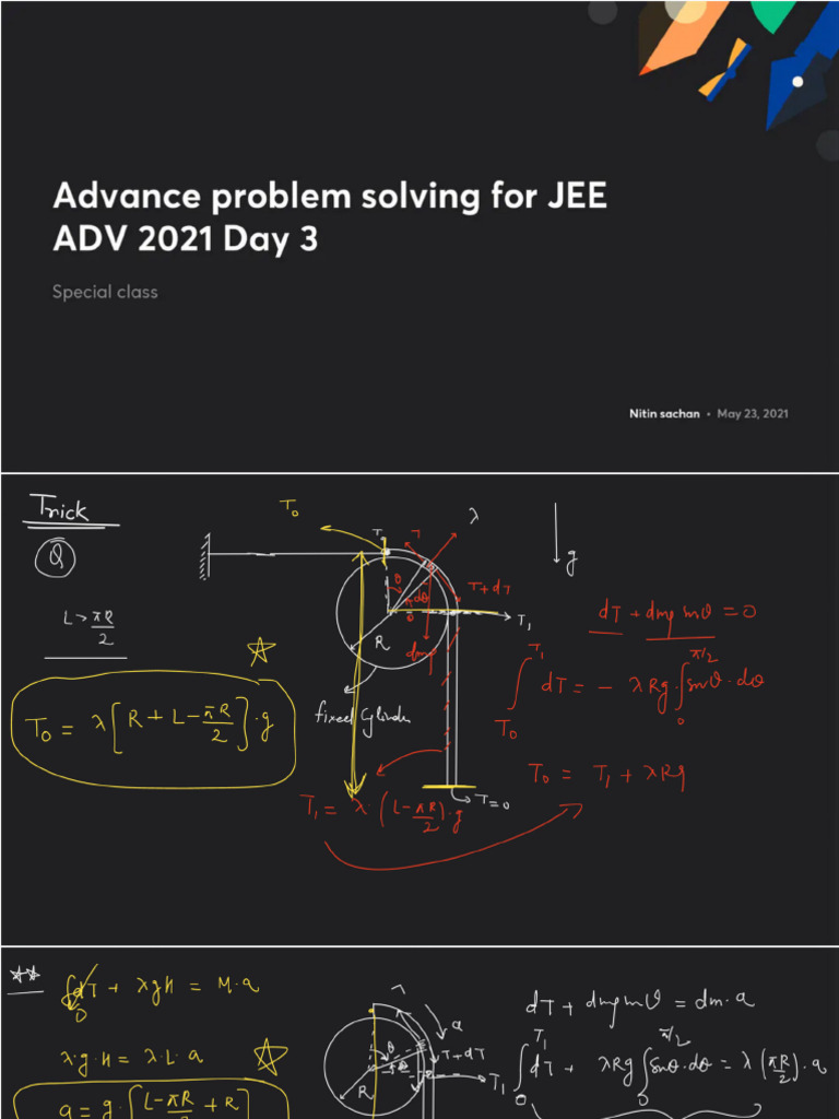Advance+problem+solving+for+JEE+ADV+2021+Day+3 | PDF