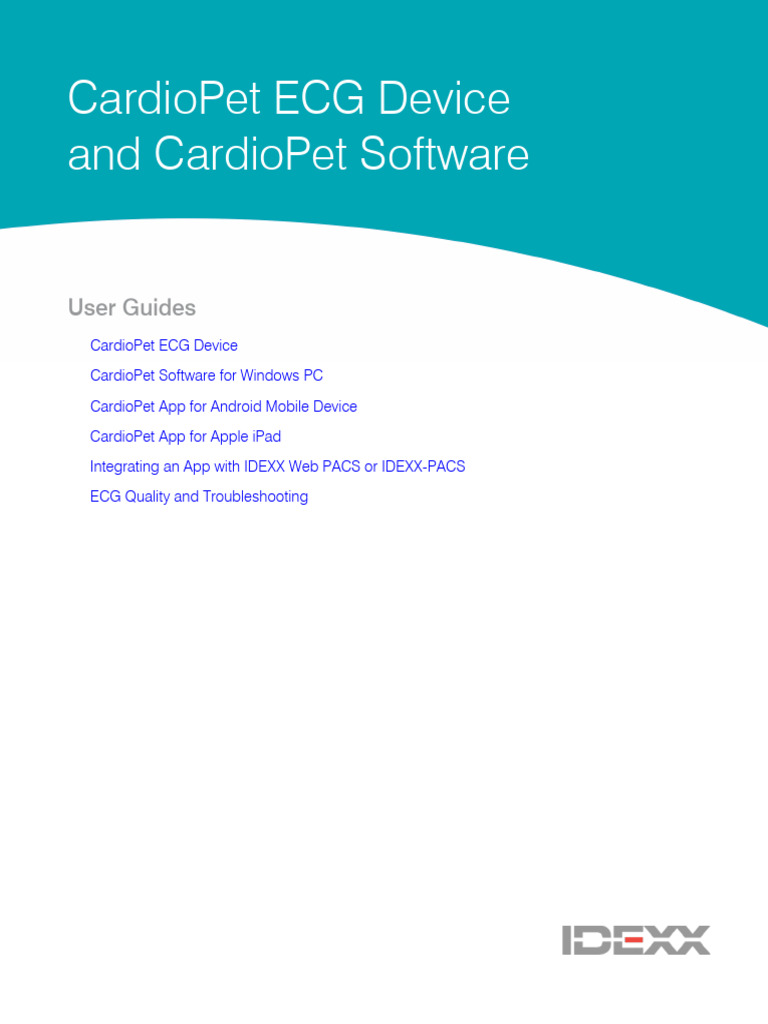 Cardiopet Ecg Device Setup User Guide en Update0429 PDF Ios