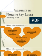 Ang Paggunita Ni Florante Kay Laura