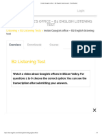 Inside Google's Office - B2 English Listening Test - Test-English33