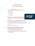 Arithmetic Sequence and Series (PT1)