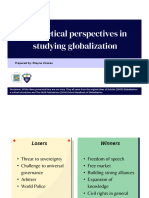 Lecture 3 - Theoretical Perspectives in Studying Globalization-1