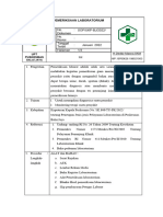 EP1 (PP1) SOP  pemeriksaan Laboratorium