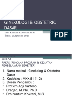 Pendahuluan Ginekologi & Obstetric Dasar