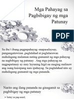Filipino 7 - Mga Pahayag Sa Pagbibigay NG Mga Patunay