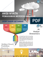 Aksi Nyata Pemahaman Merdeka Belajar - Donyandri