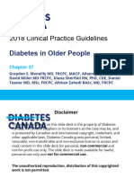 Diabetes in Elderly