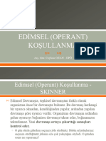 Edi̇msel (Operant) Koşullanmaİlginizi Çekebilecek Sunumlar - Akademiksunum