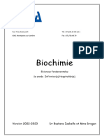 Biochimie 2022-2023