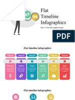 Flat Timeline Infographics by Slidesgo