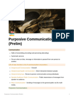 Purposive Communication Prelim