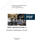 Arte Mesopotamica Escultura Simbologia e