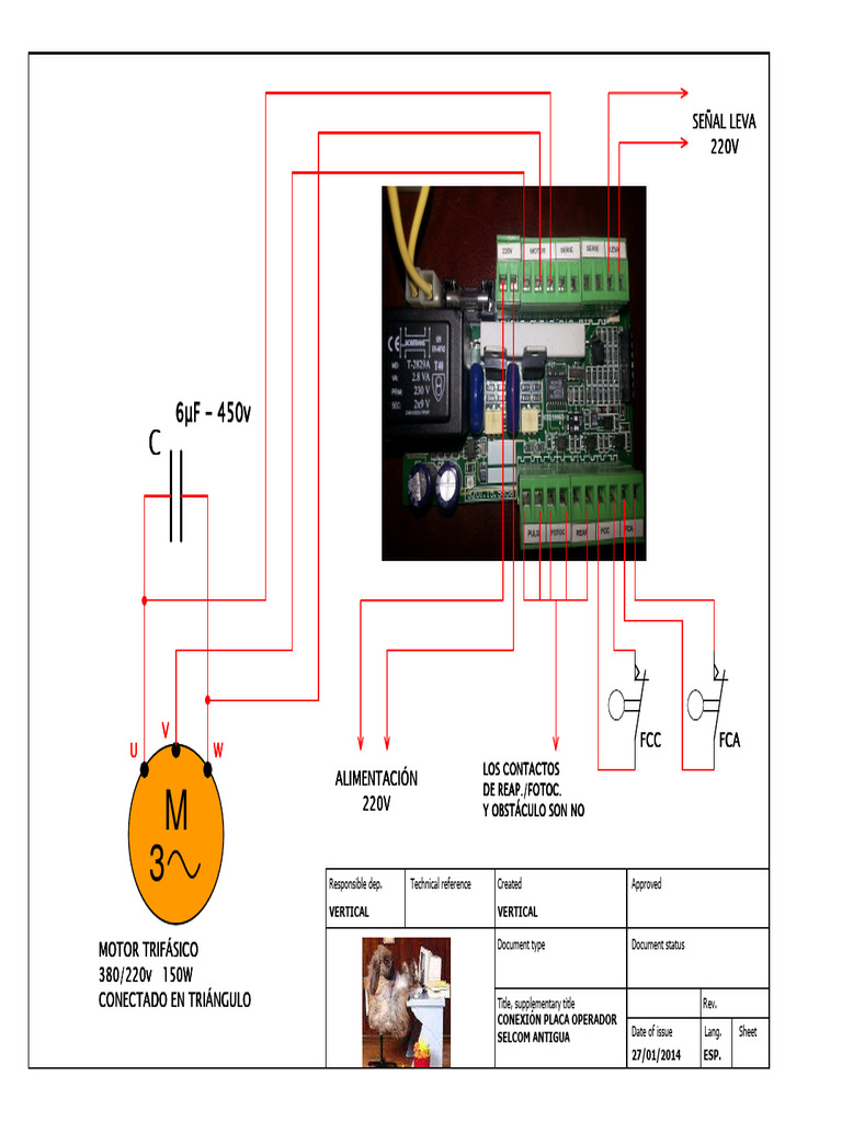 Conexion Placa Operador Selcom Antigua | PDF