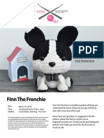 Perrito Bulldog Francés Finn - Yarn Society
