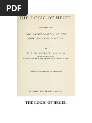 Logic of Hegel