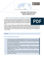 PISA2018 - Leitores - PORTUGAL-Leitores Do Séc. XXI Desenvolver Competências de Leitura Num Mundo Digital