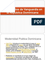 Movimientos de Vanguardia en La Republica a