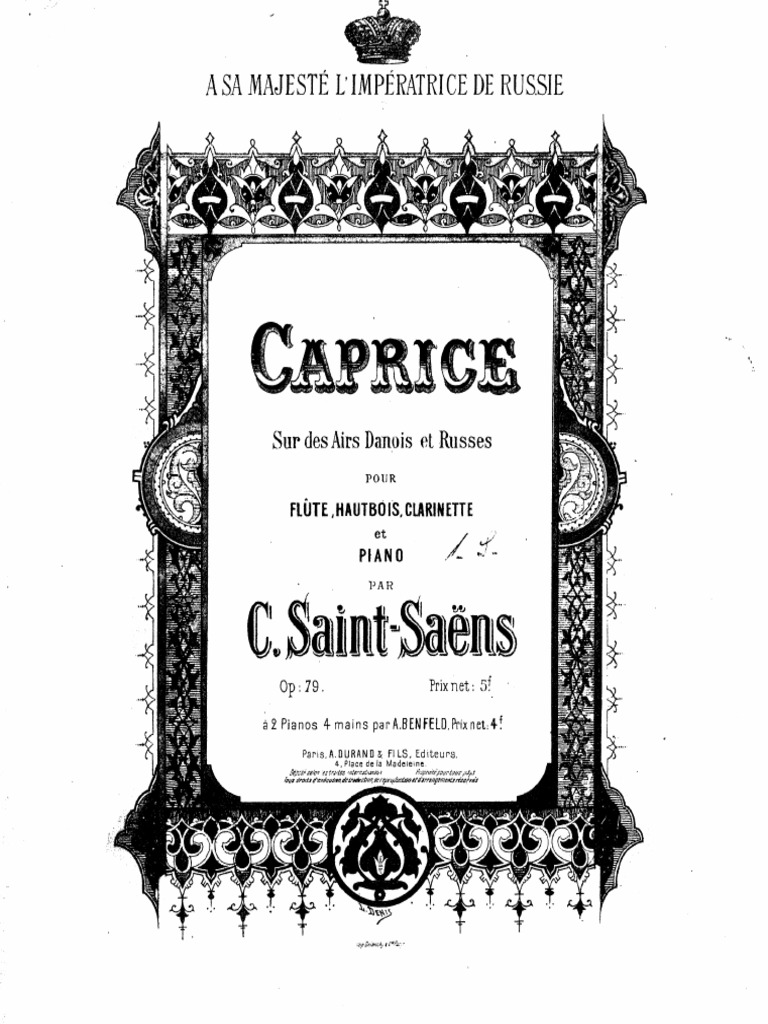 Saint Saens PDF
