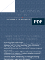 Other Narratives in English