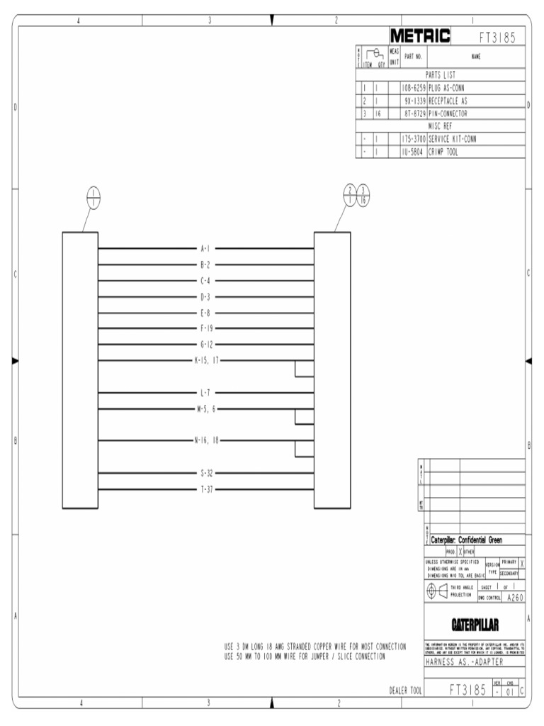 FT3185 Harness Assembly Adapter PDF