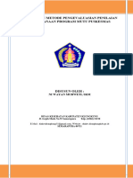 Rancangan Evaluasi Pelaksanaan Program Mutu Puskesmas