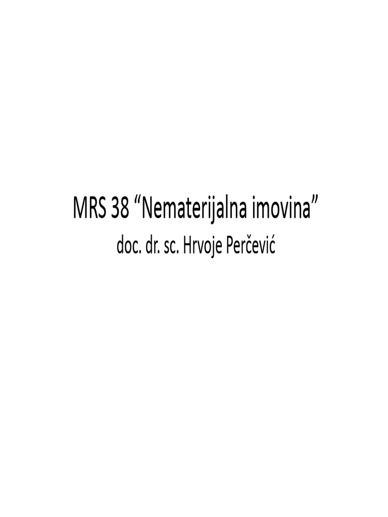 MRS 38 | PDF