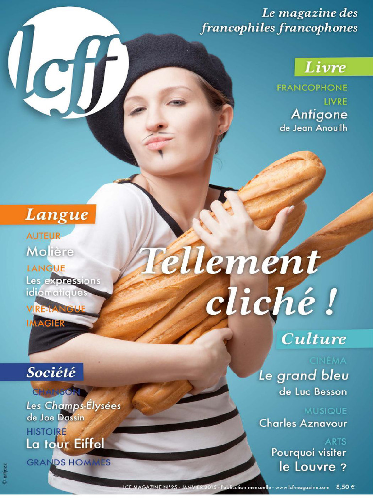 LCF 25 Cliche Tour Eiffel Moliere Blanquette de Veau | PDF