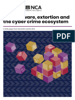Ramsonware Cybercrime Ecosystem