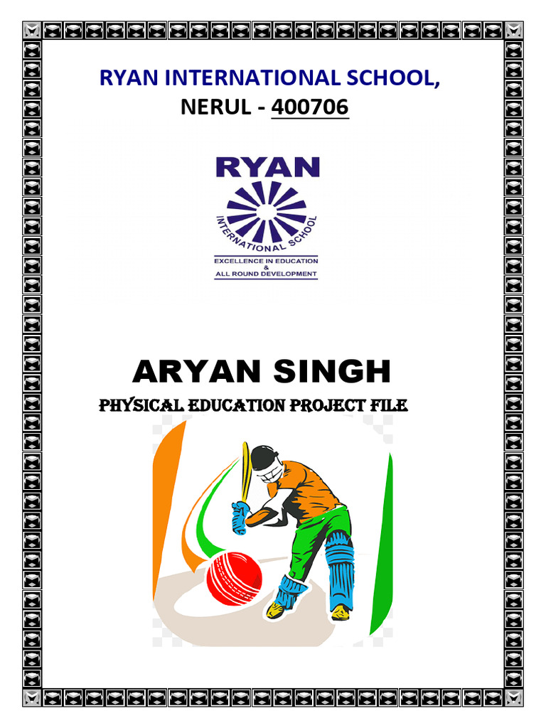 Physical Education Project | Download Free PDF | Bowling (Cricket