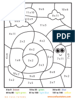 Multiplication Coloring 2